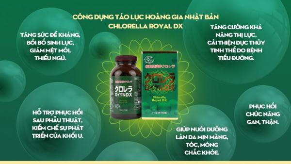 Tảo lục Chlorella Royal DX 1550 viên