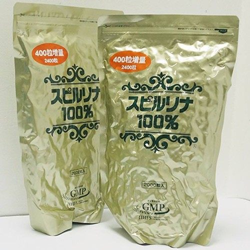 Tảo Xoắn Spirulina Algea Túi 2400v