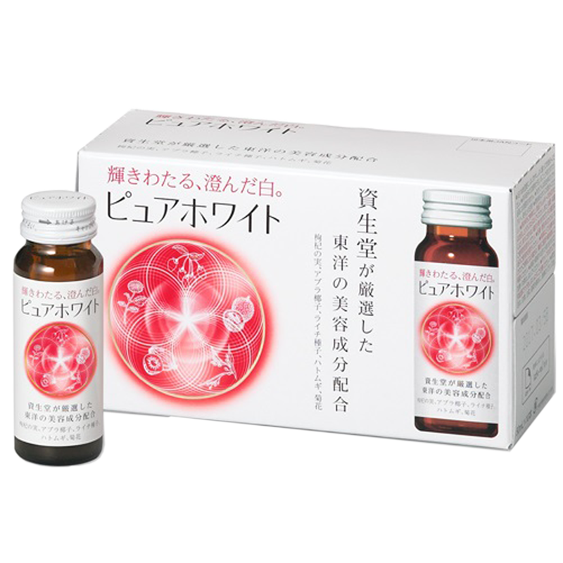 Nước uống làm trắng da Pure White Shiseido