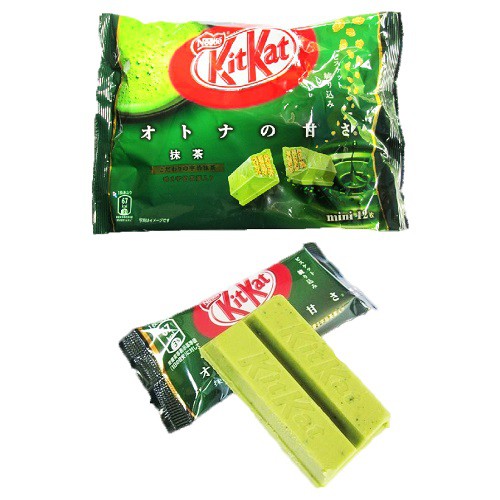 Bánh Kitkat trà xanh nhật bản