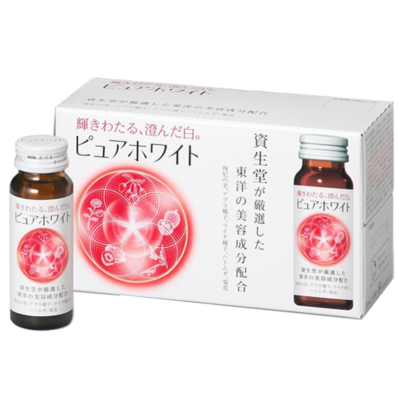 Nước uống làm trắng da Pure White Shiseido