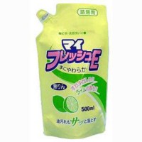 Nước rửa chén bát, rau củ hương chanh loại túi 500ml Rocket