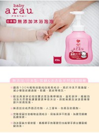 Sữa tắm gội Baby Arau