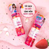 Tẩy tế bào chết Detclear Fruits Peeling Gel 180ml ( đỏ hồng mix berry)