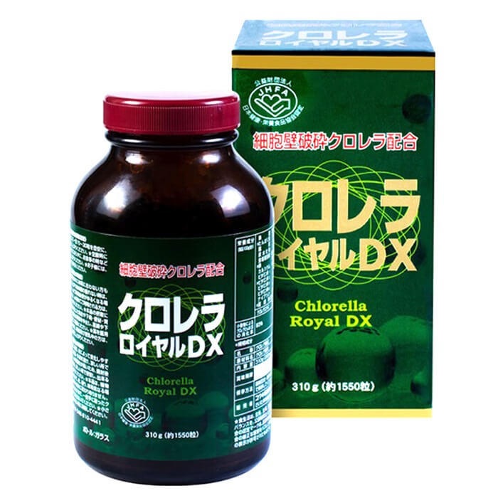 Tảo lục Chlorella Royal DX 1550 viên nhật bản