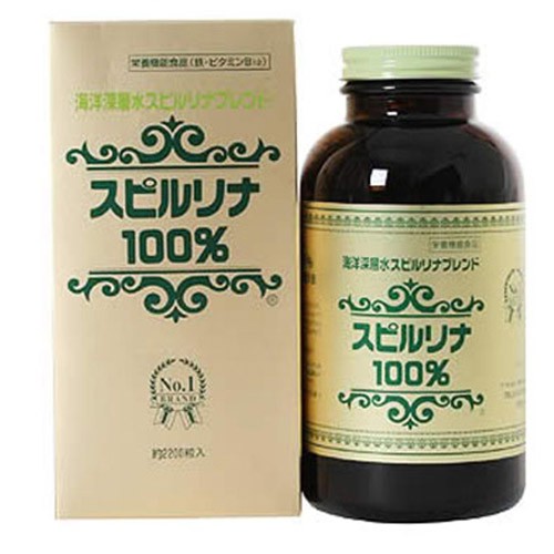 tảo vàng xoắn spirulina Algae nhật bản - 2200 viên