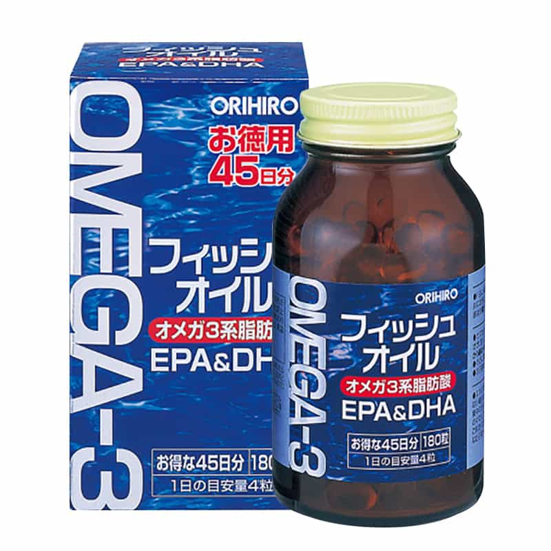 Viên dầu cá Omega 3 Orihiro Nhật Bản